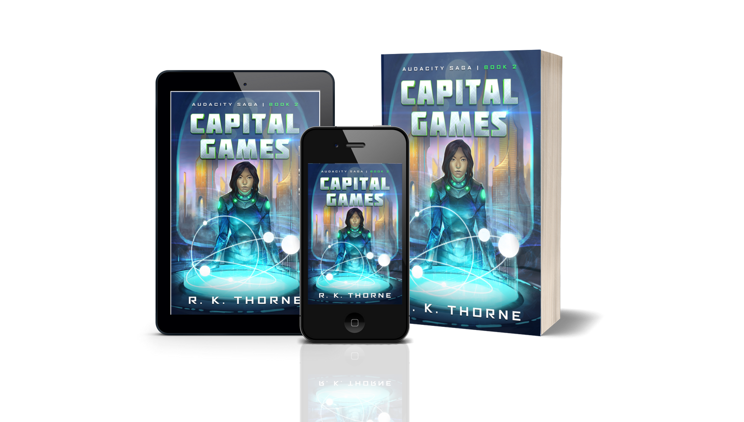 Capital Games Audiobook | The Audacity Saga: Book 2